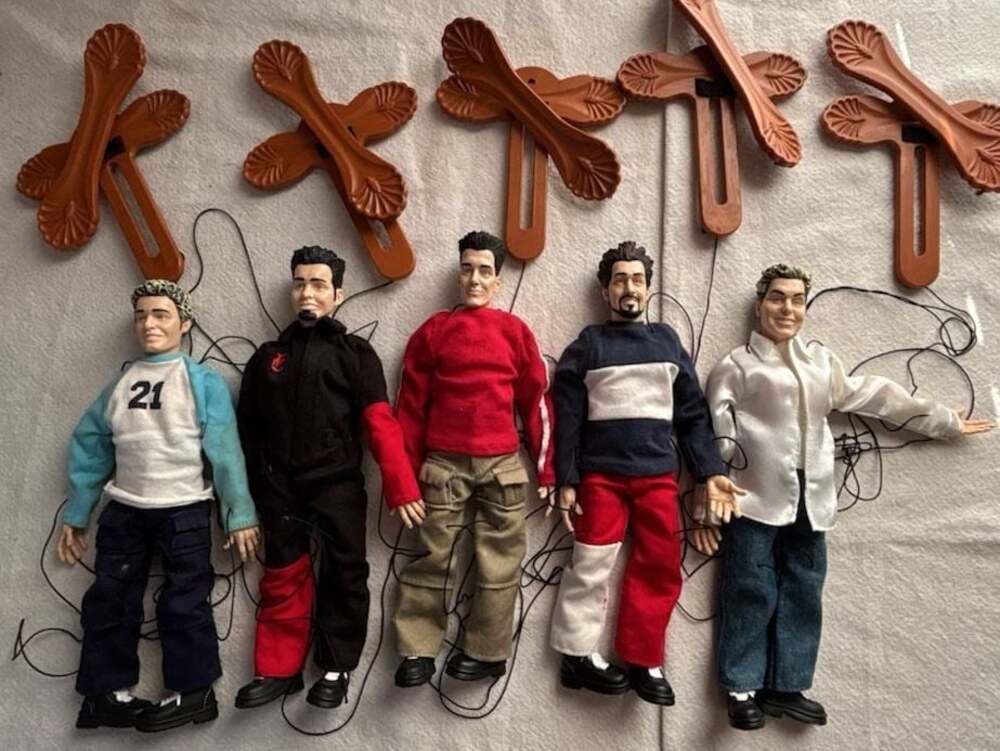 Living Toyz NSYNC Complete Set of 5 Collectible Marionette Puppet Dolls